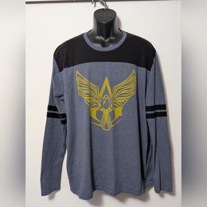 Men's ASSASSINS CREED IV BLACK FLAG LONG SLEEVE GRAPHIC T SHIRT Size 3XL